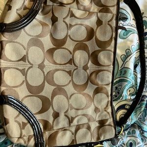Coach hand bag